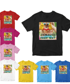 Kinder-Shirts mit Aufdruck