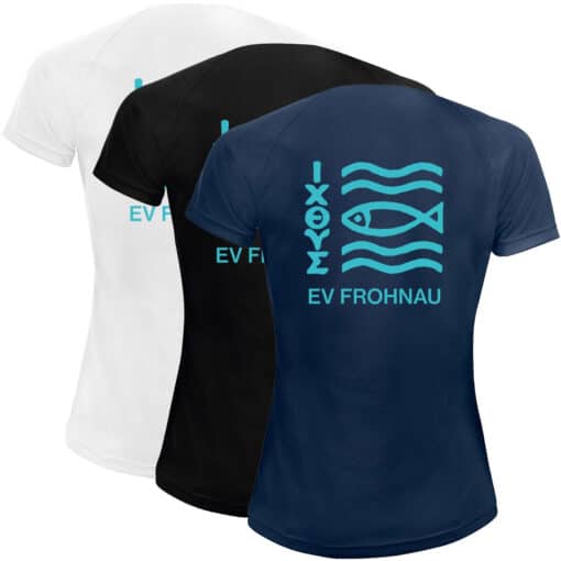 Atmungsaktive Sportshirts Frauen Talliert mit Logo EV Frohnau PIXI 284296 510006 3