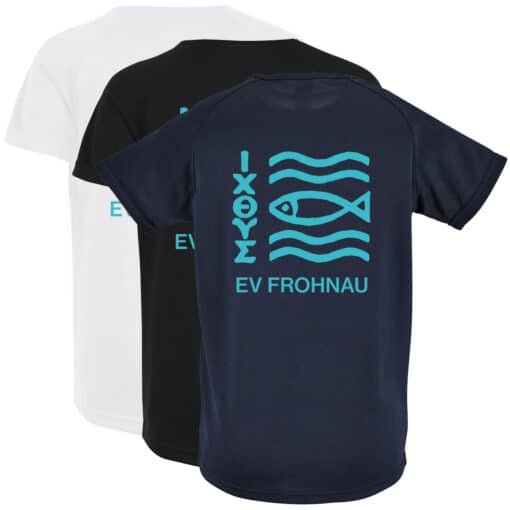 Atmungsaktive Sportshirts Kinder mit Logo EV Frohnau PIXI 284556 510007 3